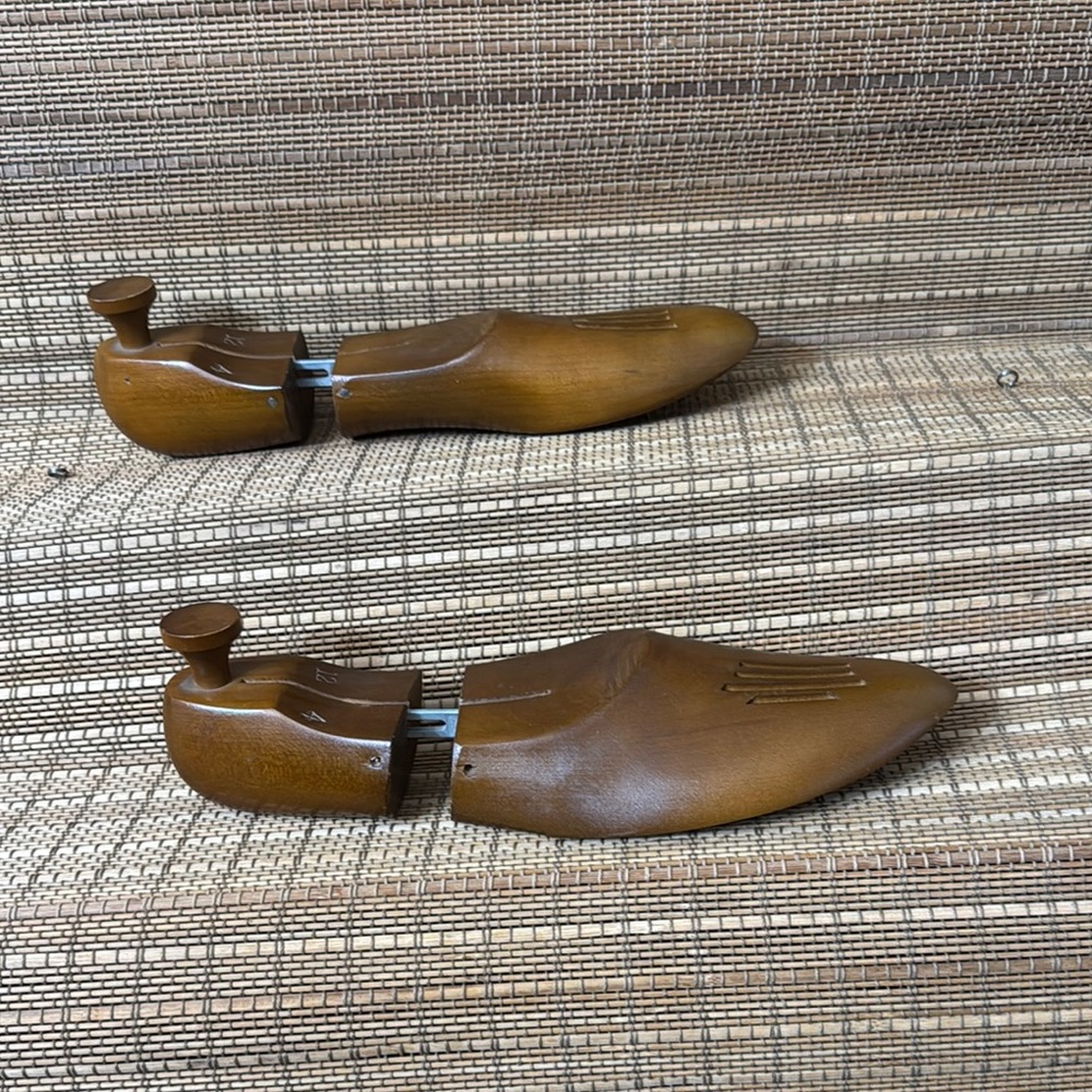 Vintage Men's Brown Shoe Trees